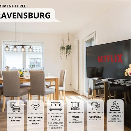 Relaxapartment Fuer Bis Zu 8 Gaeste, Familienfreundlich, Mit Viel Platz Und Garten Ravensburg Kültér fotó